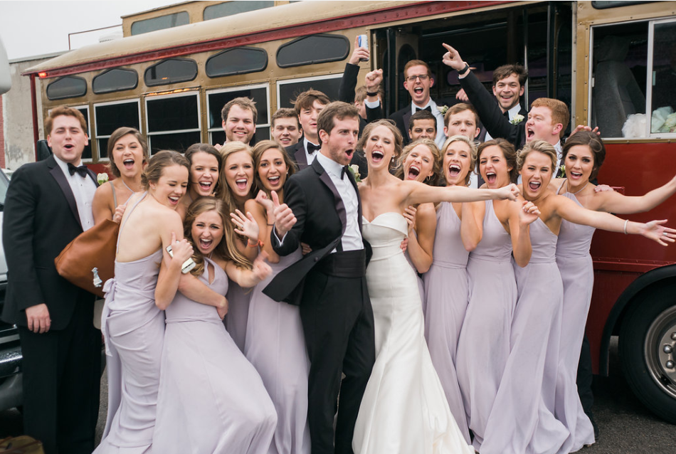 7 Reasons You Need Wedding Party Transportation Antique Trolley